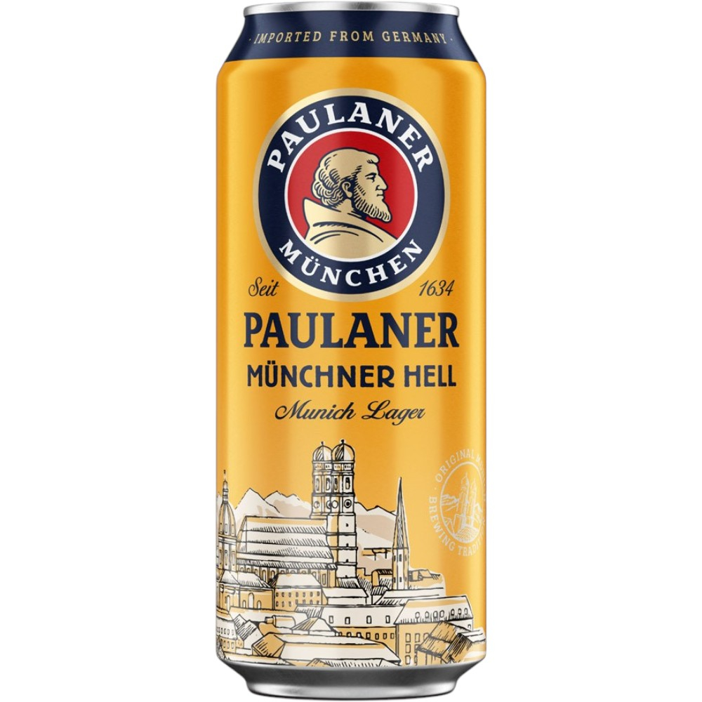 Пиво Paulaner Münchner Hell 0,5 л. in can 