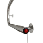 Полотенцесушитель MIXLINE СВОБОДА S-обр/симпл s 40x50 (кнопочный выкл, 130 Вт) ХРОМ