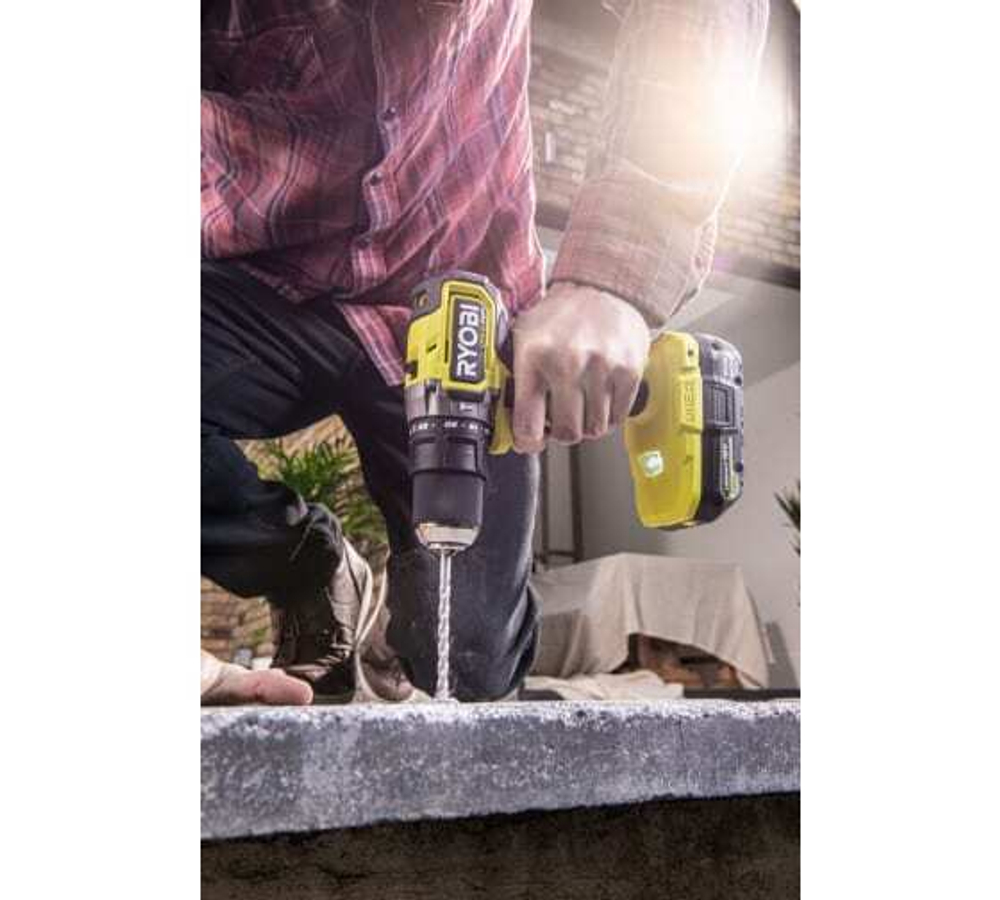 Дрель-шуруповерт ударная бесщеточная Ryobi ONE+ RPD18C-242S 5133004983