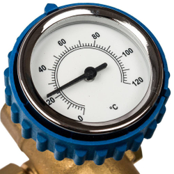 Насосная группа с прямым контуром 1" с насосом Grundfos UPSO 25-65 в теплоизоляции