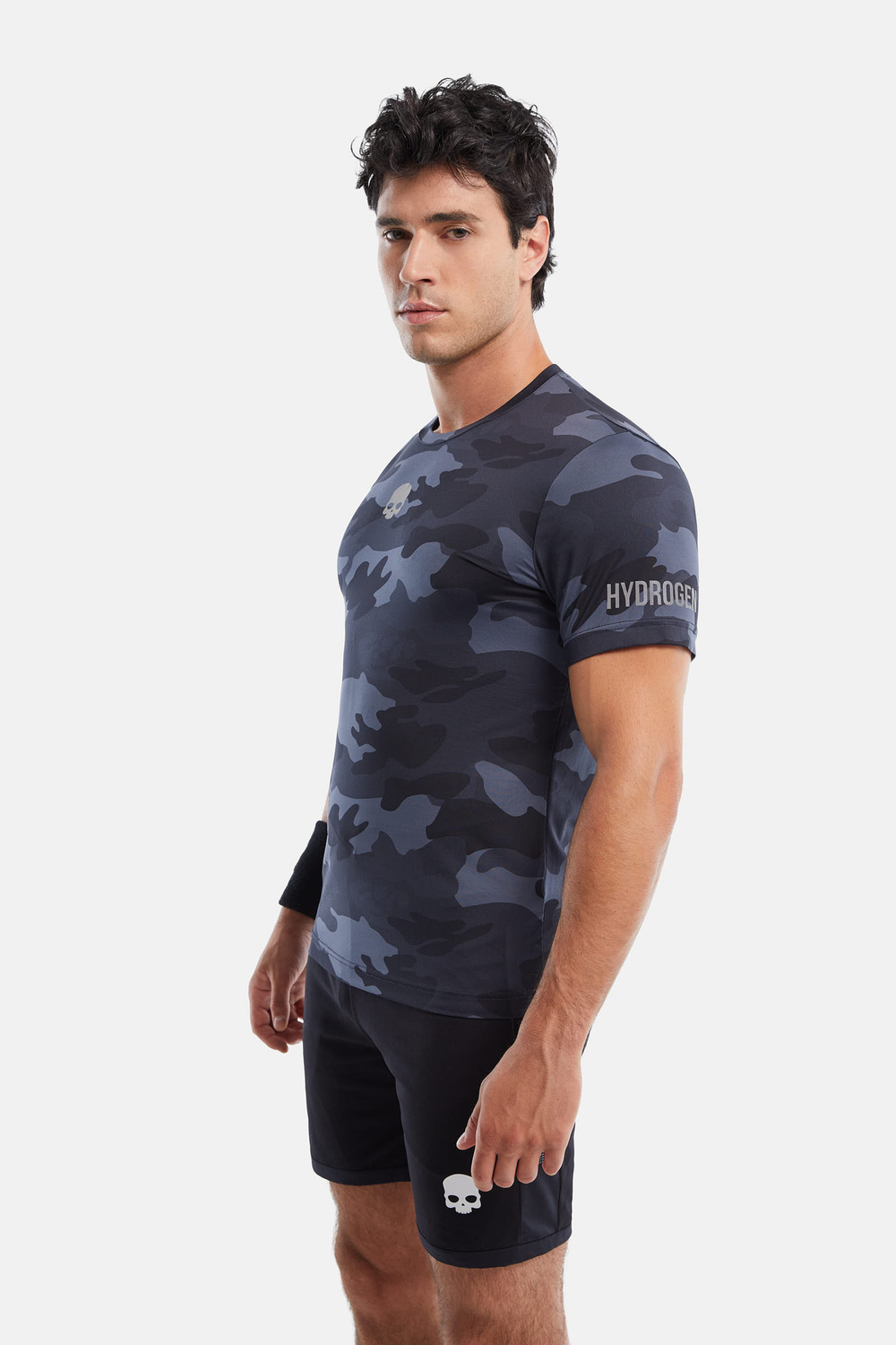 Мужская футболка HYDROGEN MESH RUBBER SKULL TECH T-SHIRT (D00006-602)