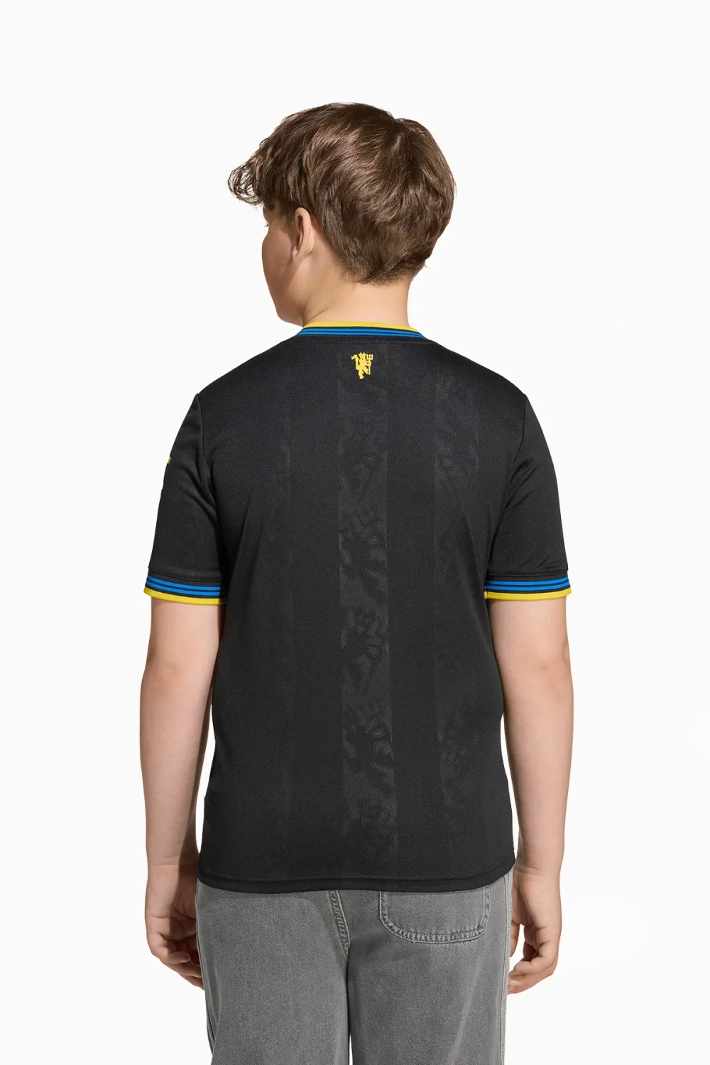 Футболка adidas Manchester United 25/26 3rd Junior - черный