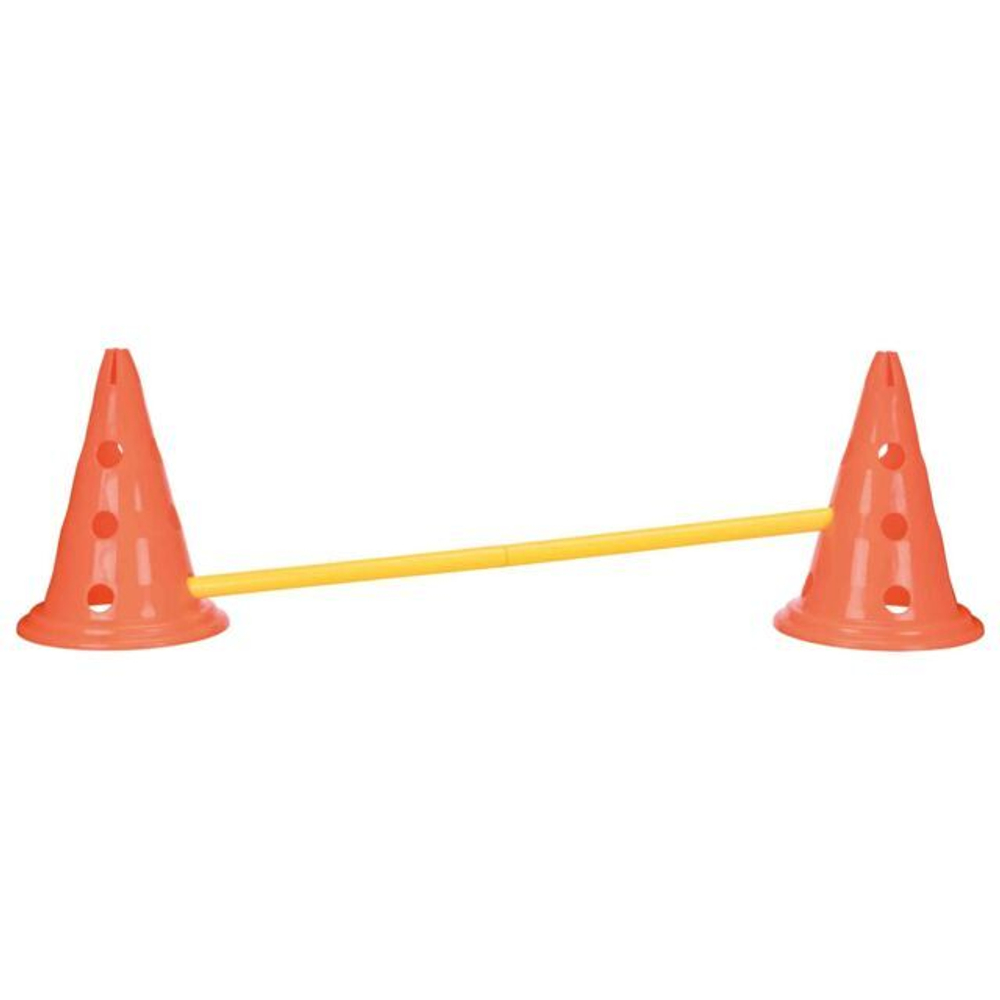 Набор препятствий для аджилити Dog Activity, 6 конусов, 3 рейки, ф 23 × 30 см/ 78 см, Trixie