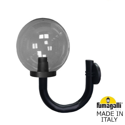 Уличный настенный светильник Fumagalli GLOBE 300 modern G31.251.000.AZE27