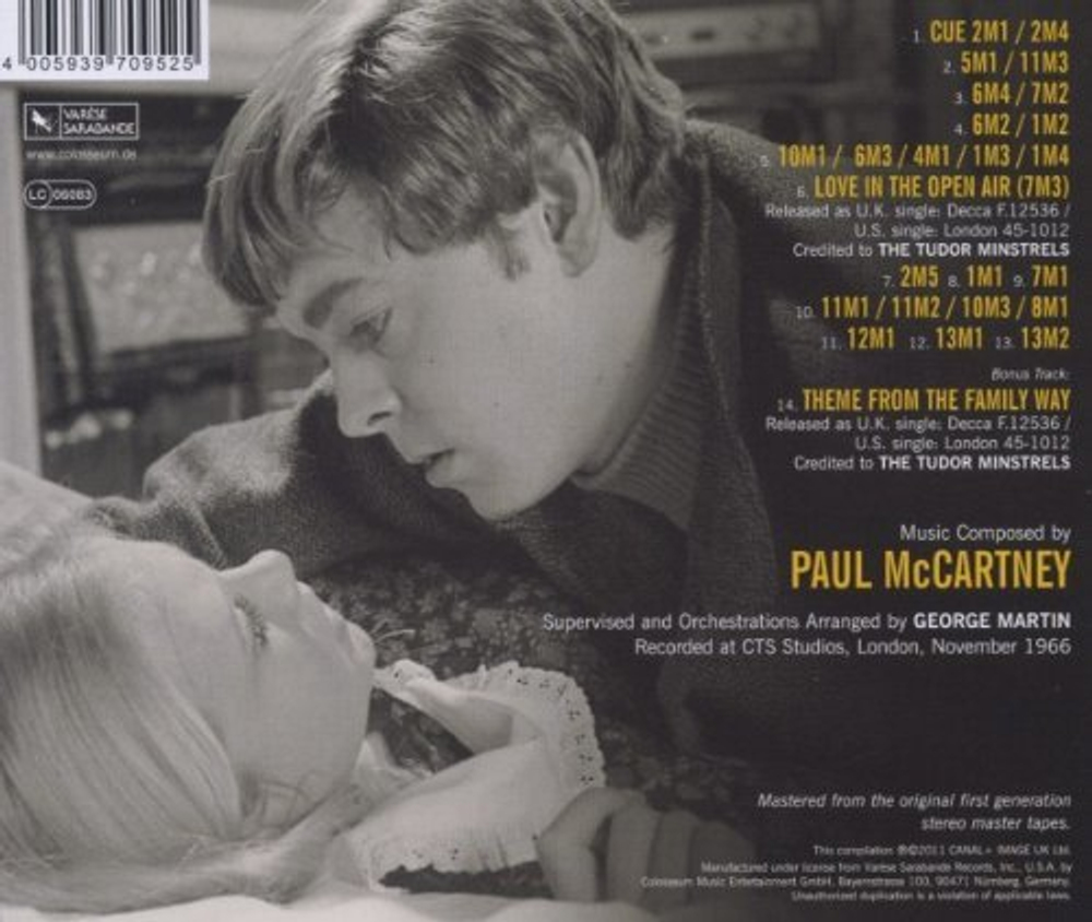 Soundtrack / Paul McCartney: The Family Way (CD)