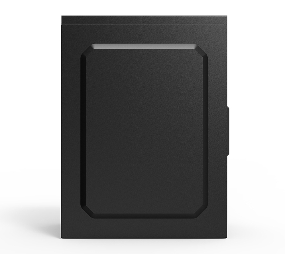 Корпус CBR MX08, Без БП, mATX, чёрный, 2xUSB2 (PCC-MATX-MX08-WPSU)