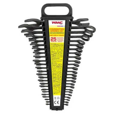 Набор ключей комбинированный 25пр. WMC TOOLS WMC-5261D36-41 BLACK