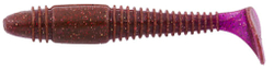 Виброхвосты съедобные LJ Pro Series TIOGA FAT 4.5in (11,4 см), цв. S13, 4 шт.