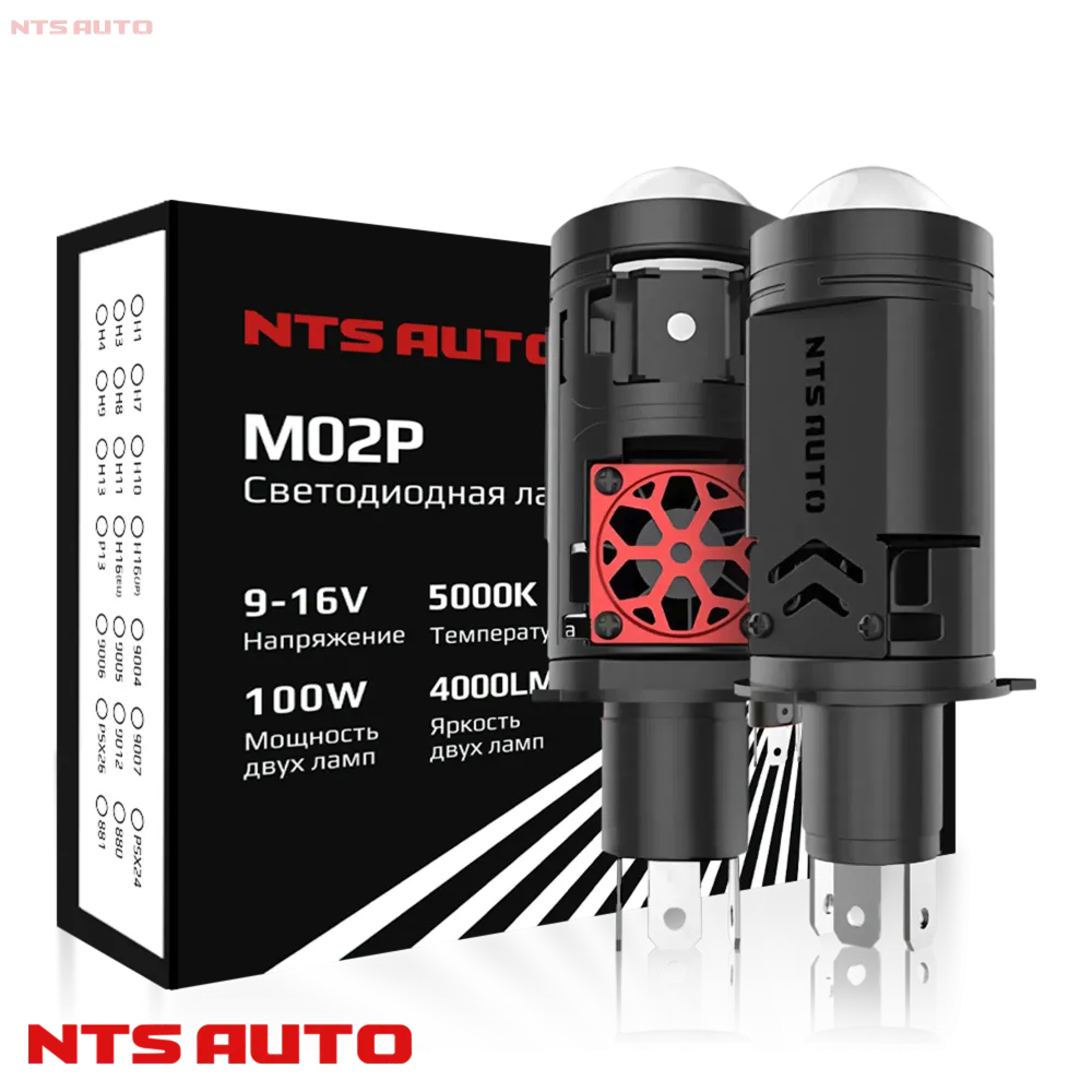 NTS Auto M02P 5000K H4/H19