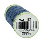 Нитки отделочные Gutermann Top Stitch 30 (30 метров), 5 кат. | 112 серо-синий джинс