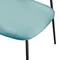 Стул Letto Soft бирюзовый велюр