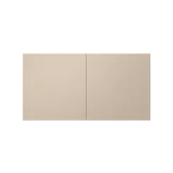 Розетка с крышкой Systeme Electric AtlasDesign Песочный ATN001228
