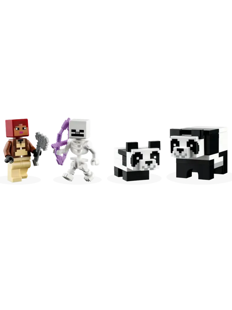 Конструктор Minecraft 21245 Дом Панды
