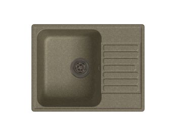 GranFest QUARZ (ECO-13) Мойка  чаша+кр 620*4800  (песок) арт.GF-Z--