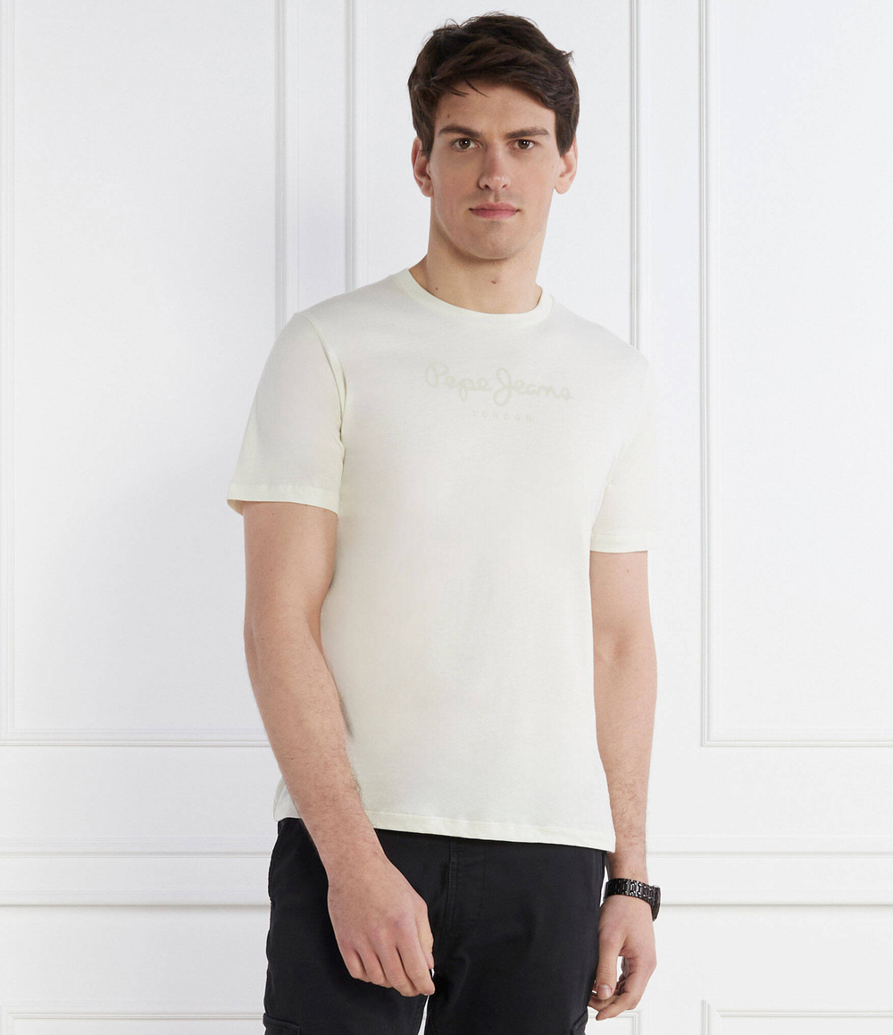 Футболка Pepe Jeans London - экрю(PM508208)