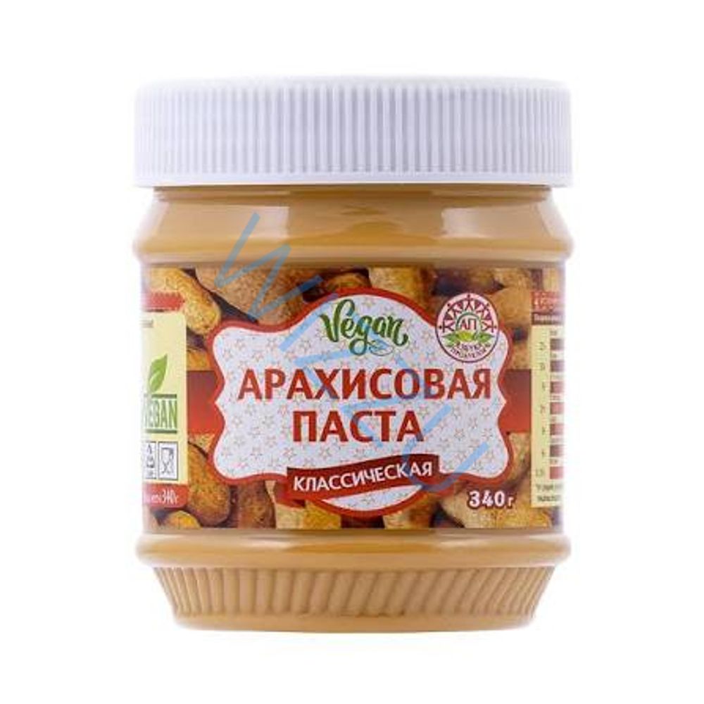 Арах.паста Vegan АЗБУКА ПРОДУКТОВ Классическая Кремовая 340г