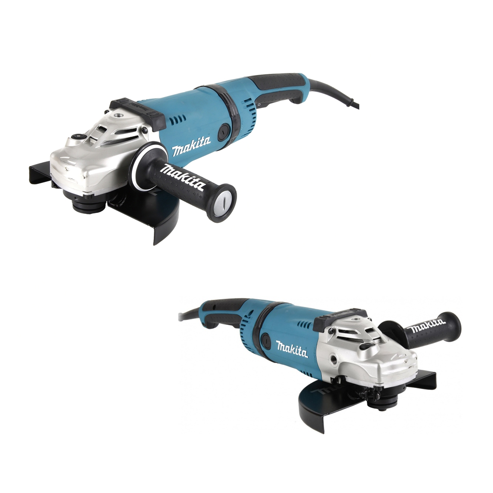Угловая шлифмашина УШМ Болгарка электрическая (сетевая) Makita GA 9030 SFK1 220В 2,4 кВт, диск 230 мм GA9030SFK1