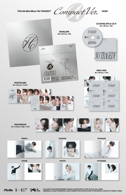 Альбом TWS - NO TRAGEDY 5th Mini Album COMPACT HUSH RANDOM Version