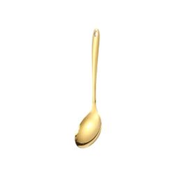 Ложка гарнирная для раздачи 26,3 см Oval Tip нерж. цвет золото PVD P.L. Proff Cuisine