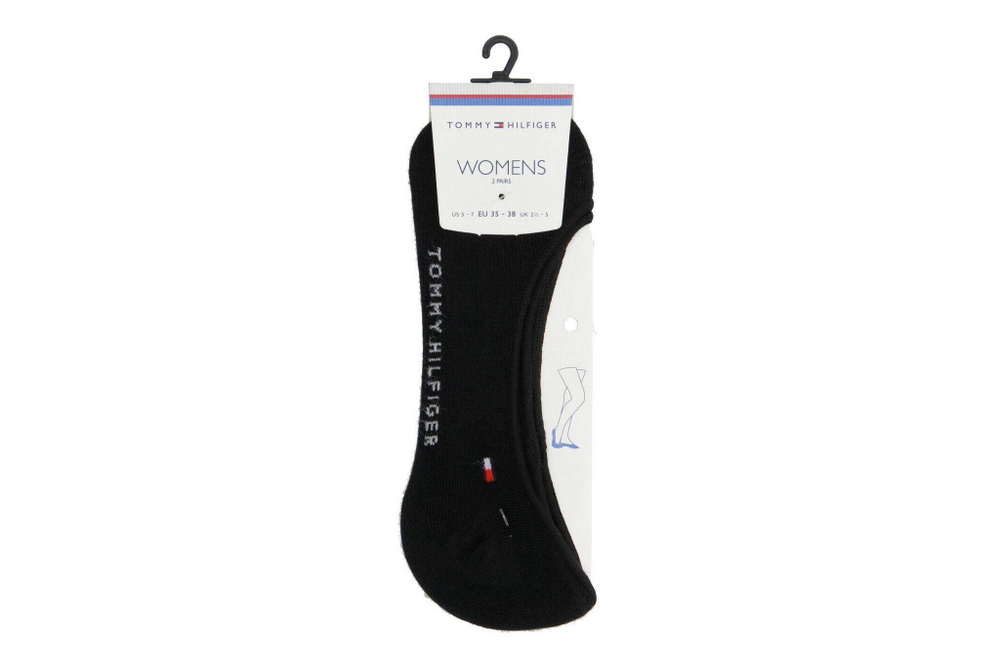 носки/носки-следы 2 pack Tommy Hilfiger - черный(343025001)
