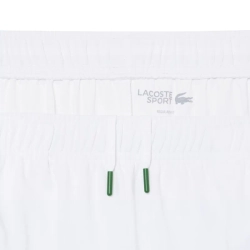 Мужские теннисные шорты Lacoste Regular Fit Ultra Dry Sport - white