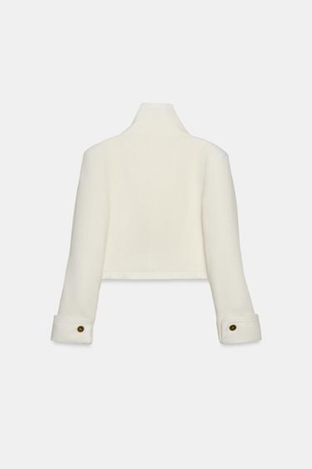 ZW COLLECTION LIMITED EDITION КОМБИНИРОВАННАЯ КРОП-КУРТКА - ZARA