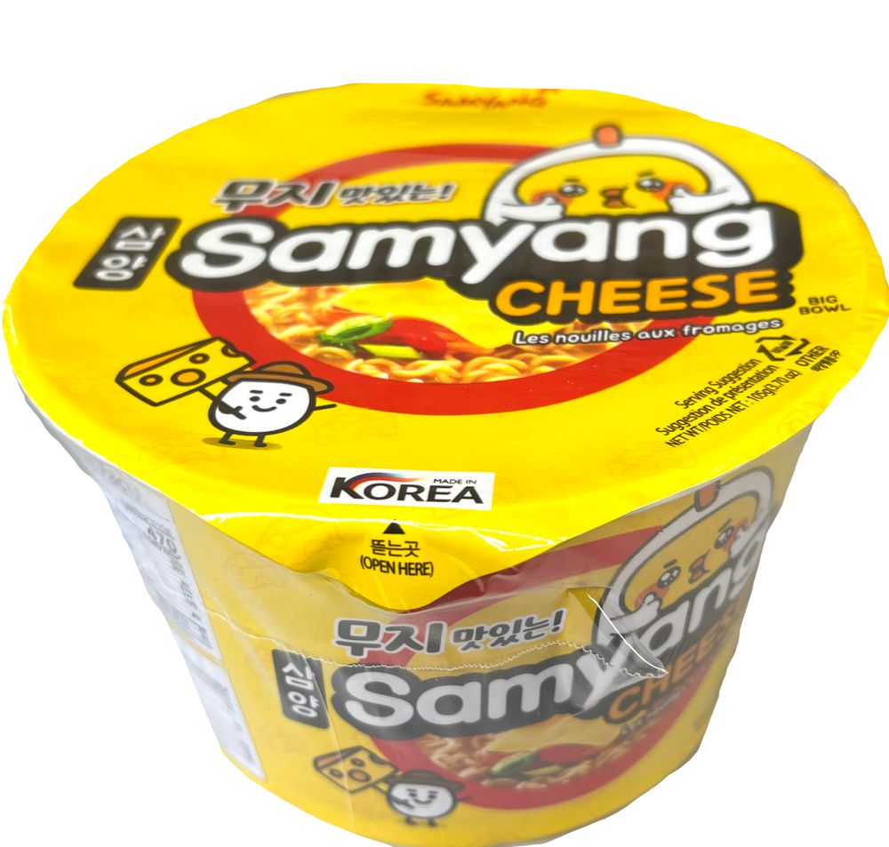 Лапша со вкусом сыра Samyang Cheese 105 г