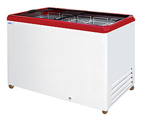 Ларь морозильный ITALFROST CF400F (с корзинами)