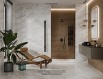Каррара беж глянец верх 01 / Carrara gold glossy wall 01 300х600 (1-й сорт)