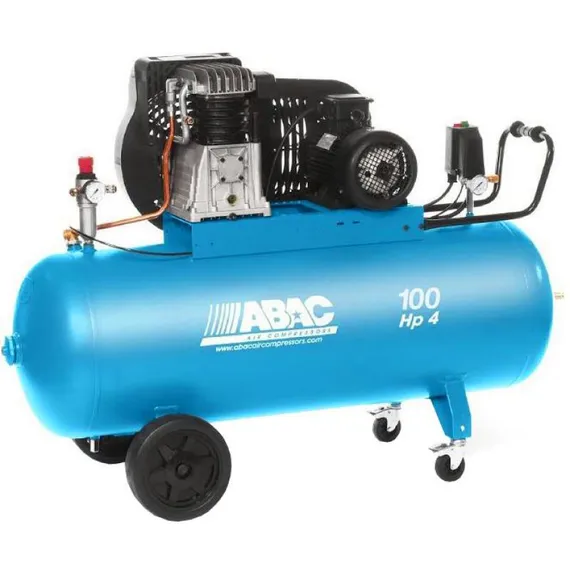 Ременной двухступенчатый масляный компрессор ABAC B 4900B / 100 PLUS CT 4