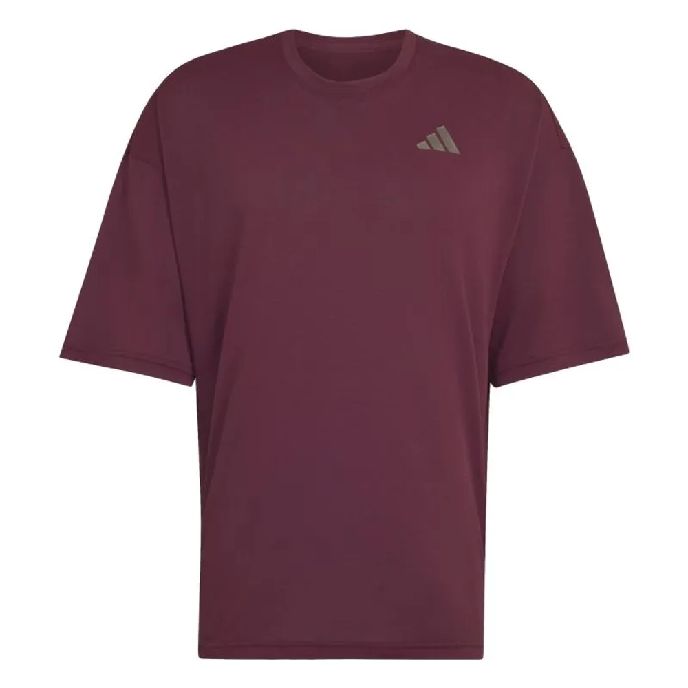 Теннисная футболка Adidas Oversized - maroon