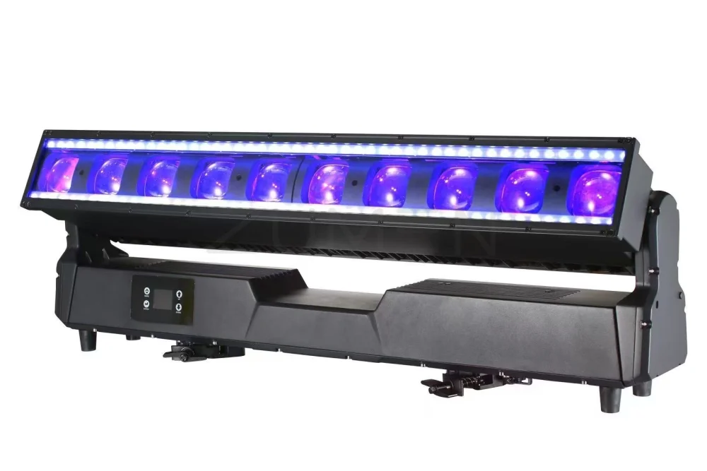 Solid Beam M1060-ZB-IP — LED Moving Bar Beam/Wash/Pixel 10×60 Вт TX RGBW с RGB-подсветкой и зумом 4°–35° IP65