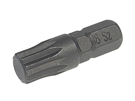 Бита SPLINE M8х25мм 1/4" DR JTC