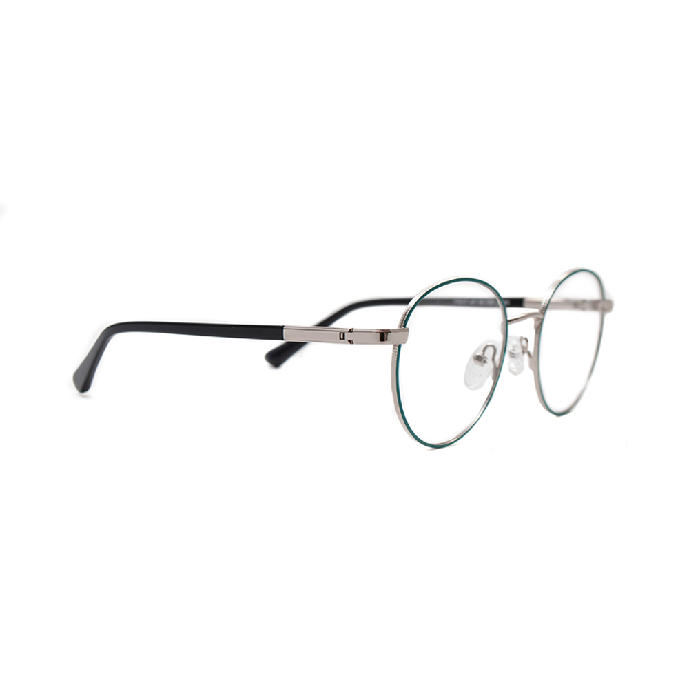 Оправа бабочка Oliver Wood Kids 77017 C680 бирюзовая с серебром