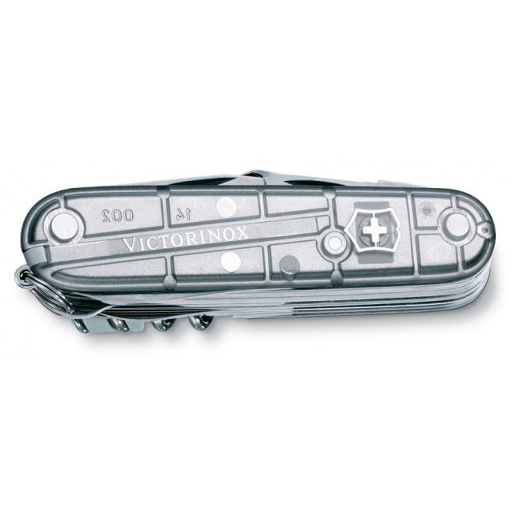 Нож Victorinox SwissСhamp, 91мм, прозрачный серебристый, 1.6794.T7