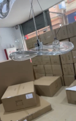 Pendant design lamp Manta by Terzani