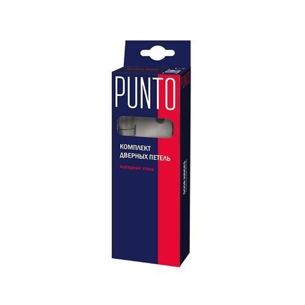 Петля дверная съемная PUNTO 113-4" 100х70х2,5 PB R золото правая /29057/ (1 шт)