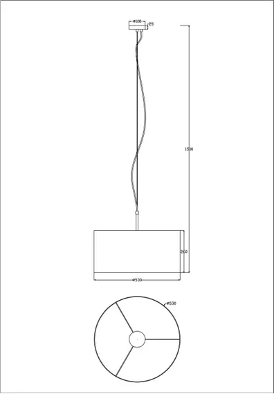 Подвесной светильник Coppa A4095SP-3BK Arte Lamp