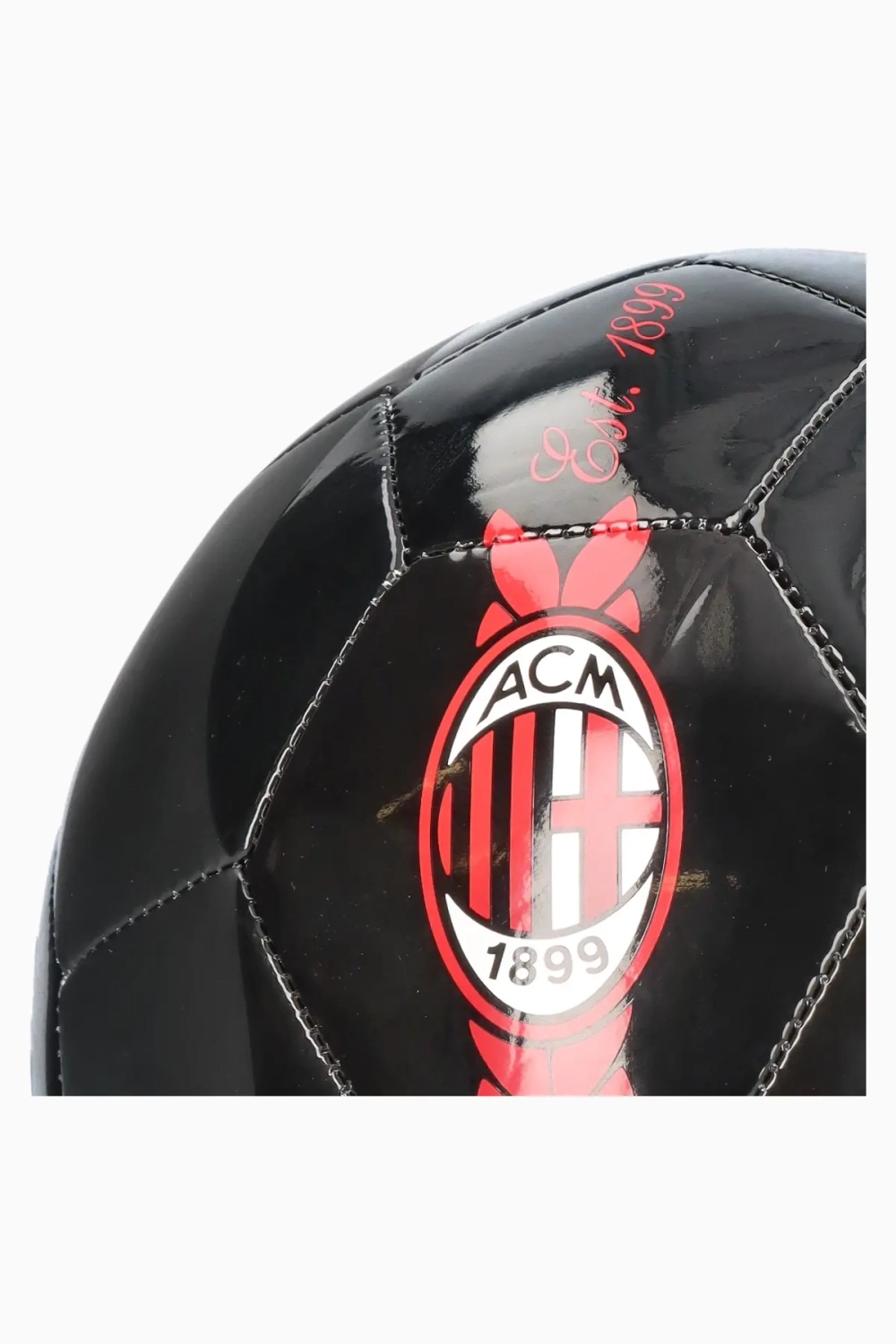 Футбольный мяч Puma AC Milan 24/25 Prematch размер 5 - черный
