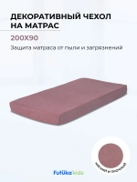 Чехол для матраса в цвет кровати для диван-кровати Крекер, Стич и Майло микровелюр