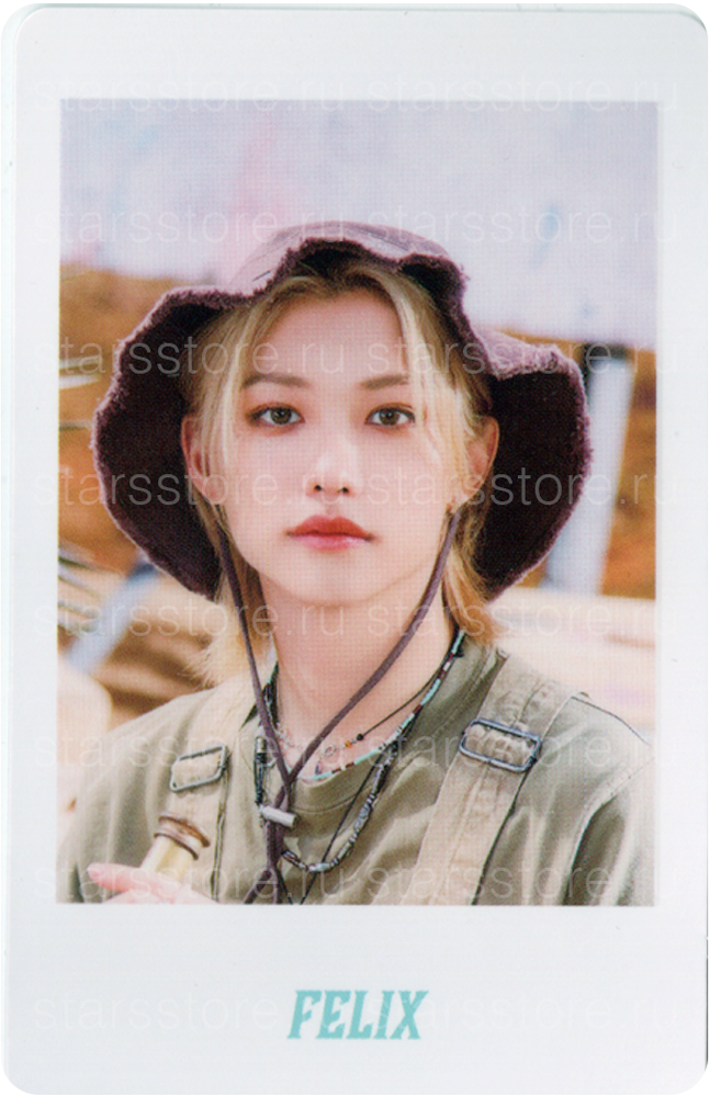 Фотокарта Felix Stray Kids POPUP STORE 2023 (A ver) Фотокарта Felix Stray Kids POPUP STORE 2023 (A ver)