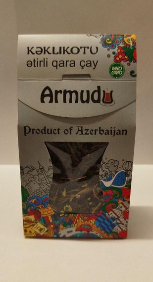 Armudu Azerbaijan tea Kəklikotu ətirli qara çay 50 gr