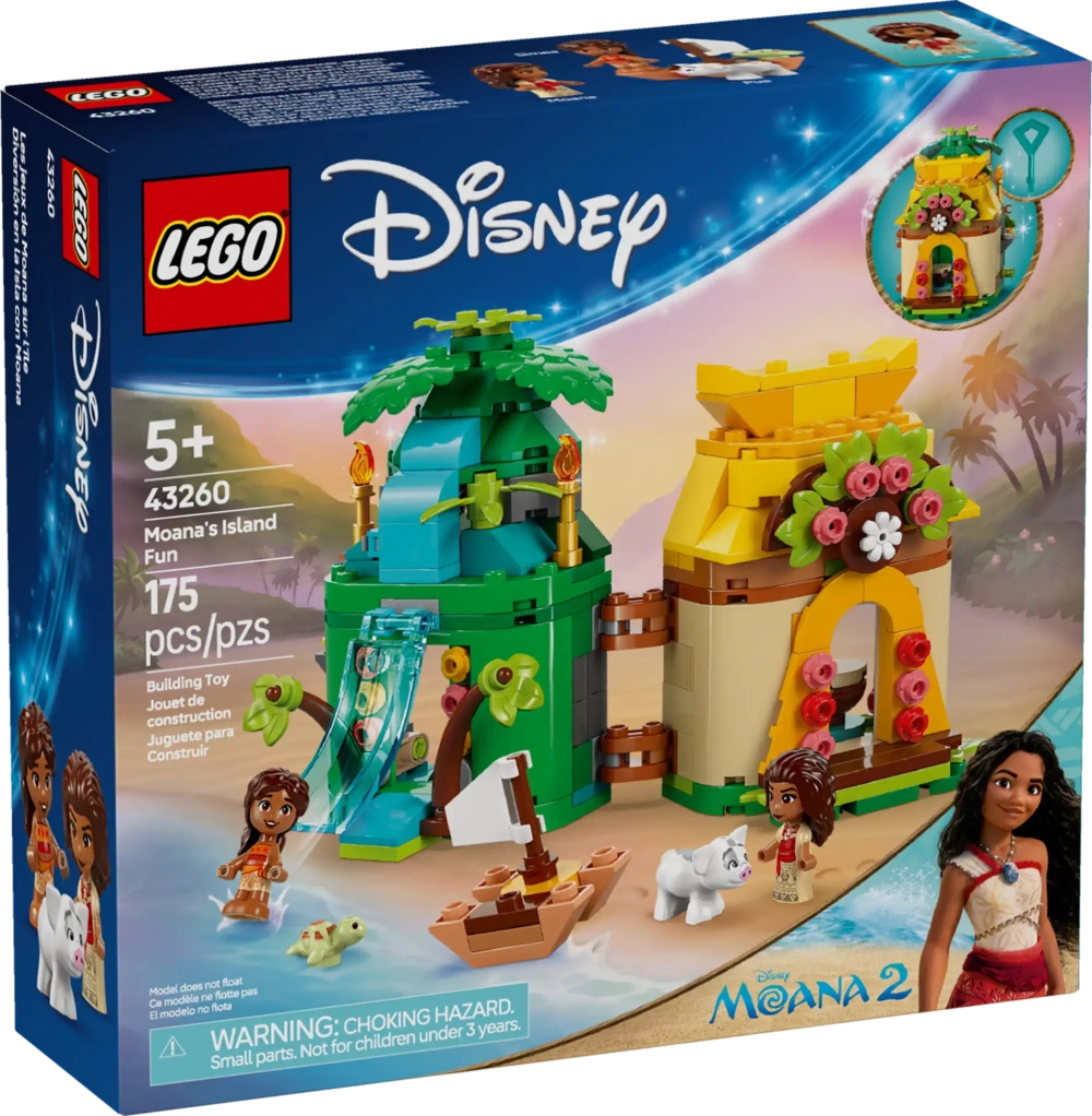 Конструктор LEGO Disney 43260 Веселье на острове Моаны