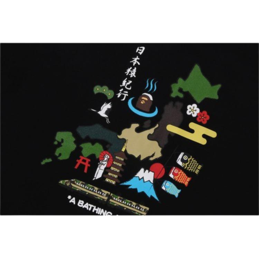 A Bathing Ape Japan Culture Tee черный