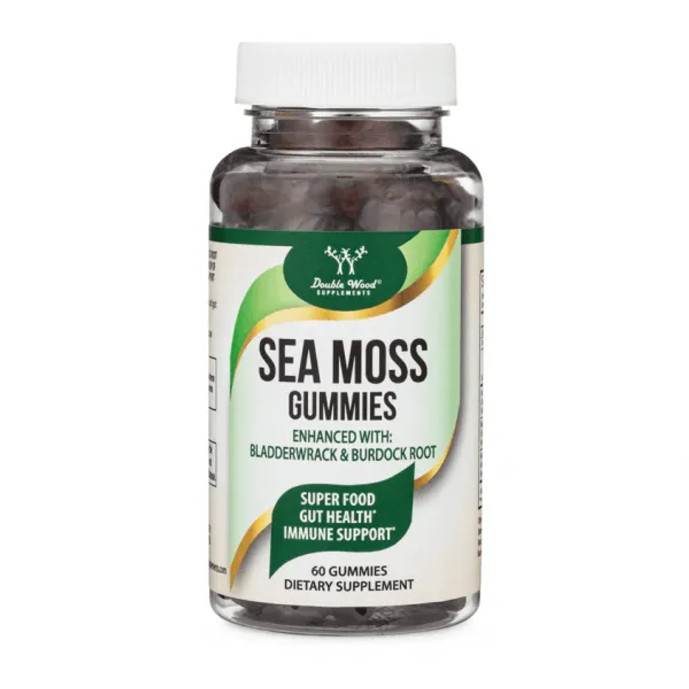 Double Wood Supplements - Irish Sea Moss Gummies 60 gummies