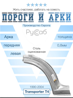 Арка передняя левая Volkswagen Transporter T4 (Potrykus)