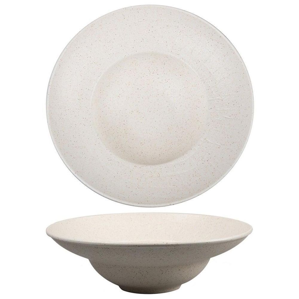 Тарелка глубокая 350 мл d 25 см h7,5 см для пасты Elephant Ivory d 25*7,5 см, P.L. Proff Cuisine [1]