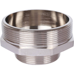 Ниппель STOUT переходной никелированный 3"x2" НР/НР