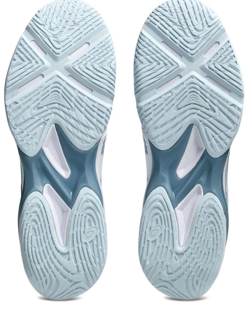 Мужские кроссовки для сквоша/бадминтона Asics Blade FF 2 - white/cool grey