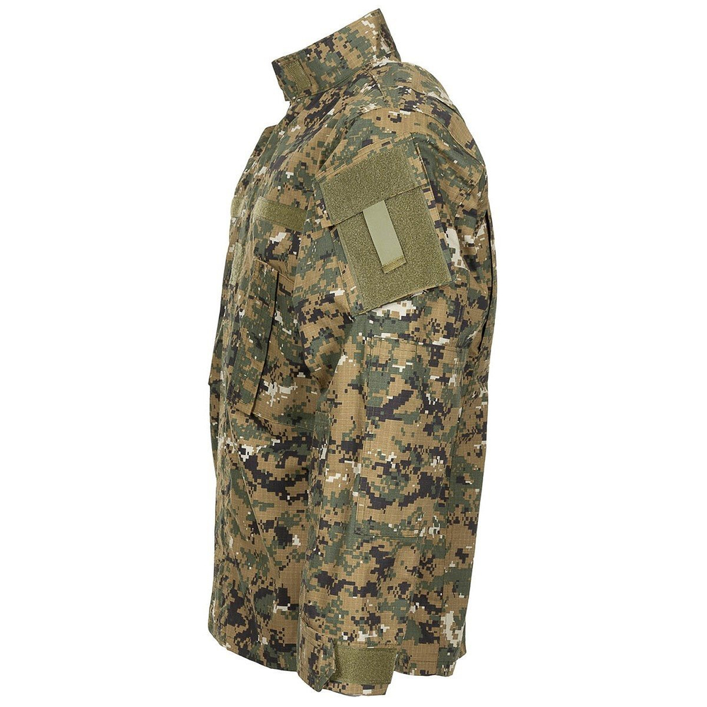Рубашка полевая U.S. ACU Shirt rip-stop DIGITAL WOODLAND